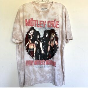 Motley Crue Every Mothers Nightmare Tour Band T shirt